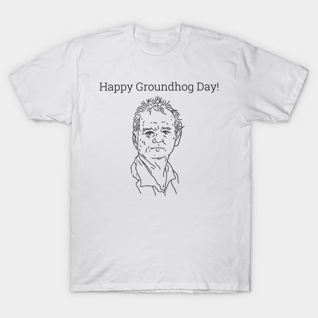 Groundhog Day T-Shirt by marisaj4488